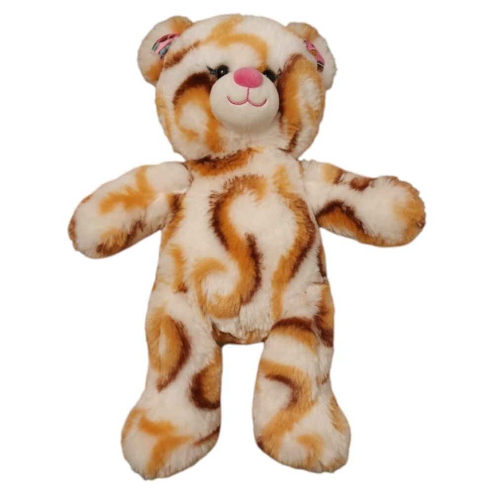 Build-A-Bear Girl Scouts S’mores Bear Plush Brown Swirl BAB 16” Scout Patch